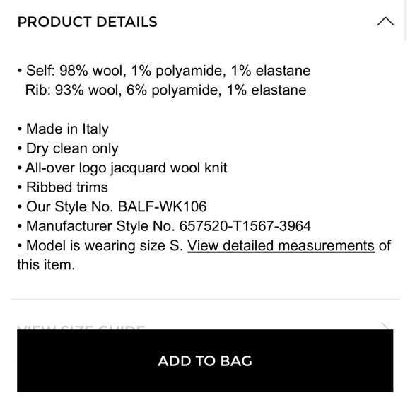 Balenciaga sweater - Picture 3 of 3